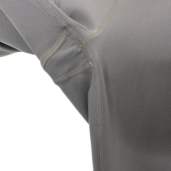 Athleta Womens Colorblock Salutation Leggings Sz Medium Gray White 281493 - Picture 6 of 10